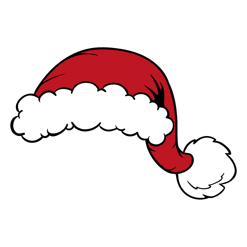 santa-claus-hat-christmas-free-svg-file-SvgHeart.Com