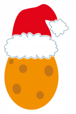 Santa Saurus Egg, Funny Christmas Free Svg File