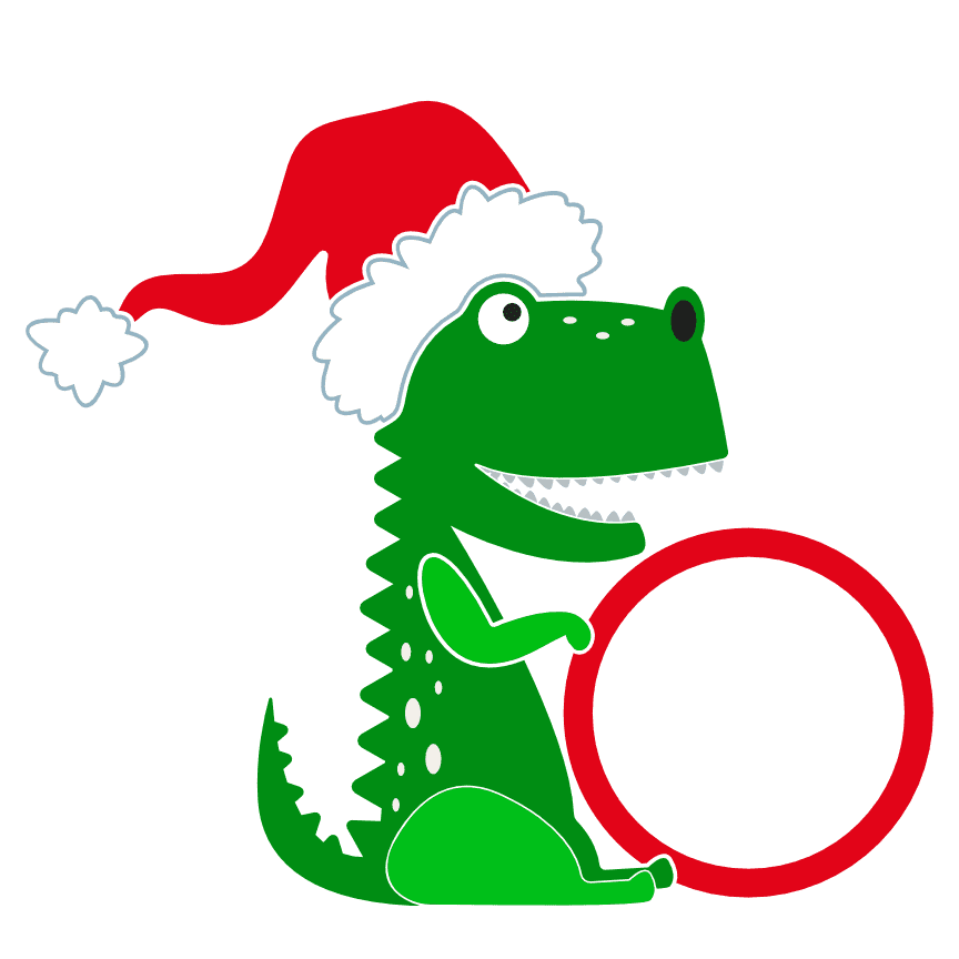 santa-saurus-monogram-dinosaur-funny-christmas-free-svg-file-SvgHeart.Com