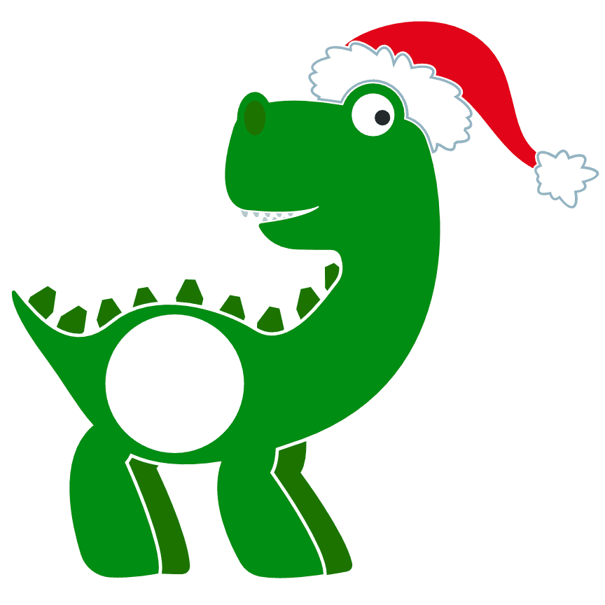 santa-saurus-monogram-dinosaur-funny-christmas-free-svg-file-SvgHeart.Com