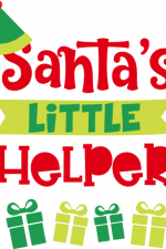 Santa's Little Helper, Christmas Free Svg File images