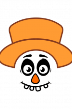 scarecrow face, halloween, barnyard free svg file