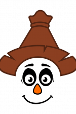 scarecrow face, halloween, farm free svg file