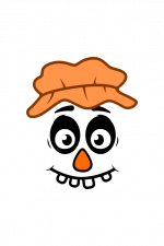 scarecrow face, halloween, farm free svg file