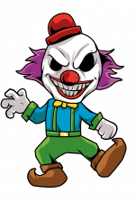 Scary Clown, Halloween Free Svg File