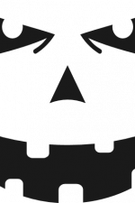 scary halloween pumpkin face, angry free svg file