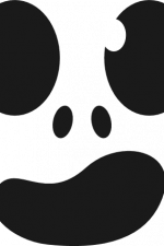 scary halloween pumpkin face free svg file