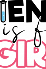 science is for girls, scientist free svg file