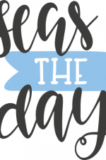 seas the day, beach free svg file