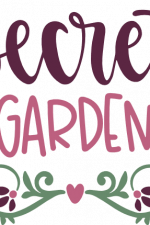 secret garden, sign, gardening free svg file