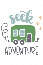 seek adventure, camping free svg file