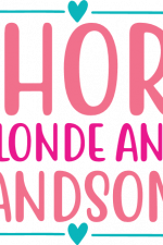 Short Blonde And Handsome, Baby Free Svg File