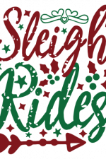 Sleigh Rides, Christmas Free Svg File