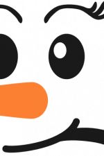 smoking snowman face, winter free svg file