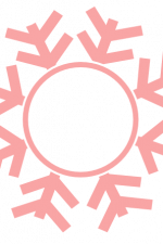 Snow Flake Monogram Frame, Winter Free Svg File