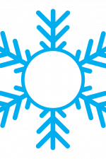 Snowflake Monogram, Winter Free Svg File