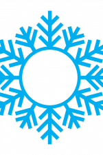 Snowflake Monogram, Winter Free Svg File
