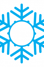 Snowflake Monogram, Winter Free Svg File