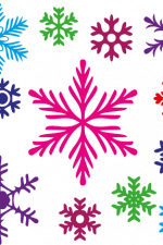 snowflakes bundle, winter free svg file