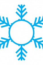 Snowflakes Monogram, Christmas Free Svg File