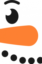 snowman face, winter free svg file