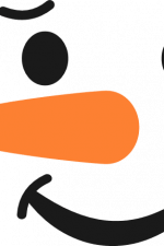 snowman face, winter free svg file