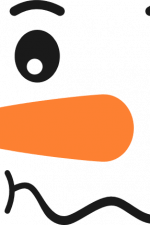 snowman face, winter free svg file