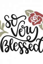 so very blessed, grateful free svg file