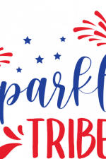 sparkler tribe, 4th of july free svg file