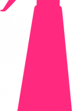 spray bottle silhouette, salon free svg file