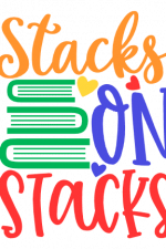 Stacks On Stacks, School Free Svg File