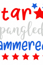 Star Spangled Hammered, Stars Free Svg File