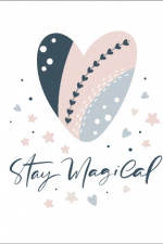 stay magical, heart, inspirational, baby boho design free svg file