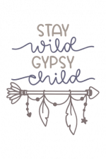 stay wild gypsy child, wild child free svg file
