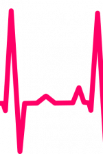stethoscope heart wave, nursing free svg file