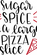 sugar spice and a large pizza slice, kitchen free svg file