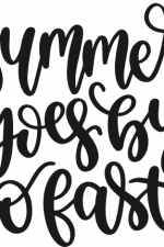 summer goes by so fast, summer time free svg file