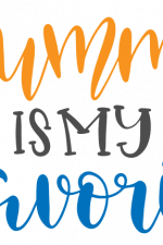 summer is my favorite, sign,  vacation free svg file