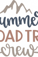 summer road trip crew, mountains, hiking, vacation free svg file