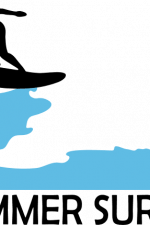 summer surfing, man with surf board, beach free svg file