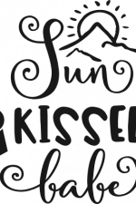 Sun Kissed Babe, Summer Free Svg File