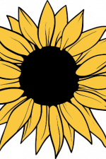 Sunflower Bloom, Flower - free svg file for members