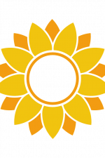 Sunflower Monogram, Floral Free Svg File