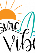 surf vibes, half sun, beach free svg file images