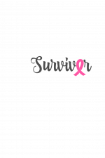 Survivor, Cancer Awareness Ribbon Free Svg File