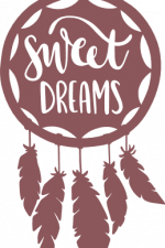 sweet dreams, dream catcher free svg file