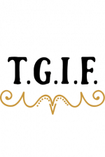 TGIF sign Free Svg File