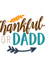 thankful for daddy, thanksgiving free svg file