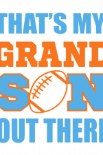 Thats My Grand Son Out There, Football Free Svg File