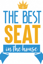 the best seat in the house, funny toilet free svg file